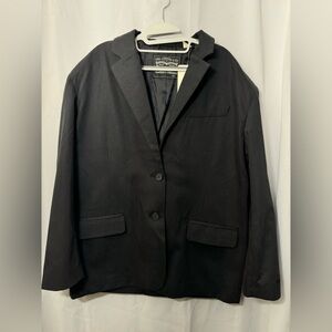 Levi Strauss & Co Men Black Business  Blazer Sport Coat Suit Jacket MSRP $ 148